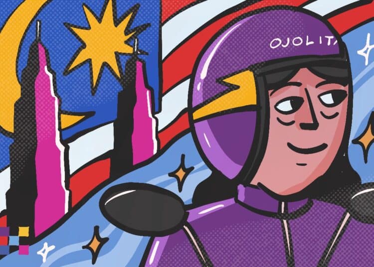 Ibu Tunggal ini Rela Tinggalkan Pekerjaan di Malaysia dan Jadi Driver Ojol di Jakarta demi Anak