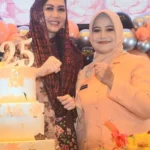 Dharma Wanita Persatuan (DWP) Kota Padang menggelar Puncak Peringatan Hari Ulang Tahun (HUT) DWP ke-25 tingkat Kota Padang Tahun 2024, di Hotel ZHM Premiere, Kamis (12/12/2024).