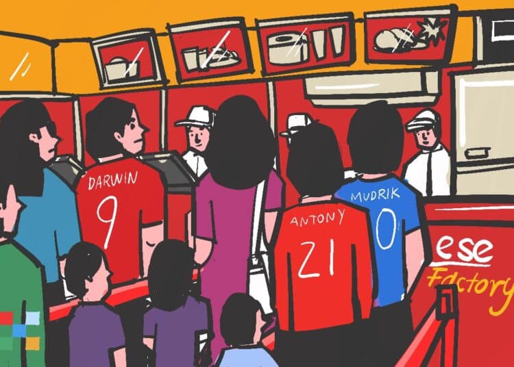 Rela Antre Berjubel di Richeese Factory Jombang meski Dianggap FOMO, Karena Pertama dan Satu-satunya