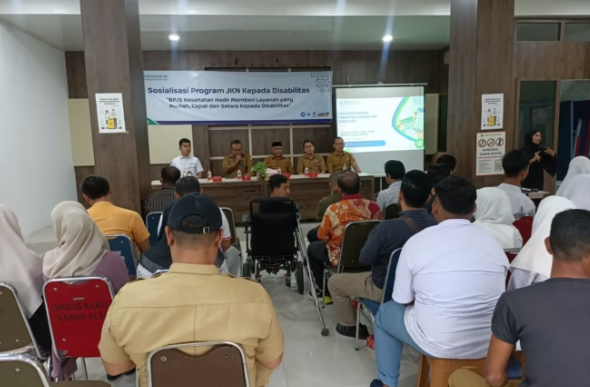 BPJS Kesehatan dan Dinas Sosial Kota Banda Aceh Ikut Peringati Hari Disabilitas Internasional