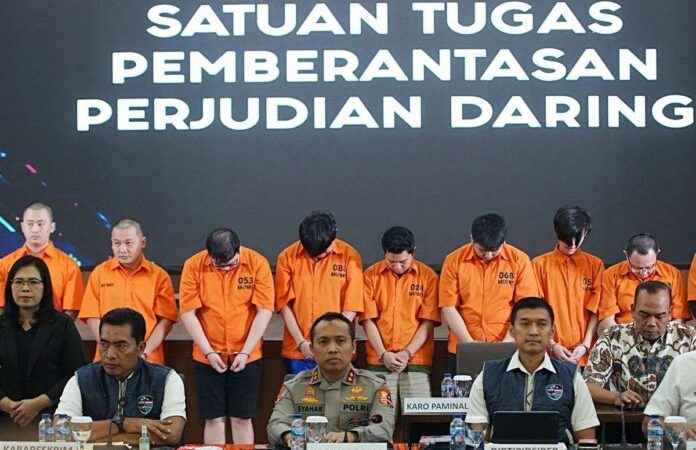 Apkam Sita Rp103,27 Miliar Hasil Judi Online, Bukti Komitmen Perangi Kejahatan Siber