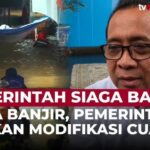 Upaya Pemerintah Kurangi Intensitas Hujan dan Banjir Melalui Operasi Modifikasi Cuaca