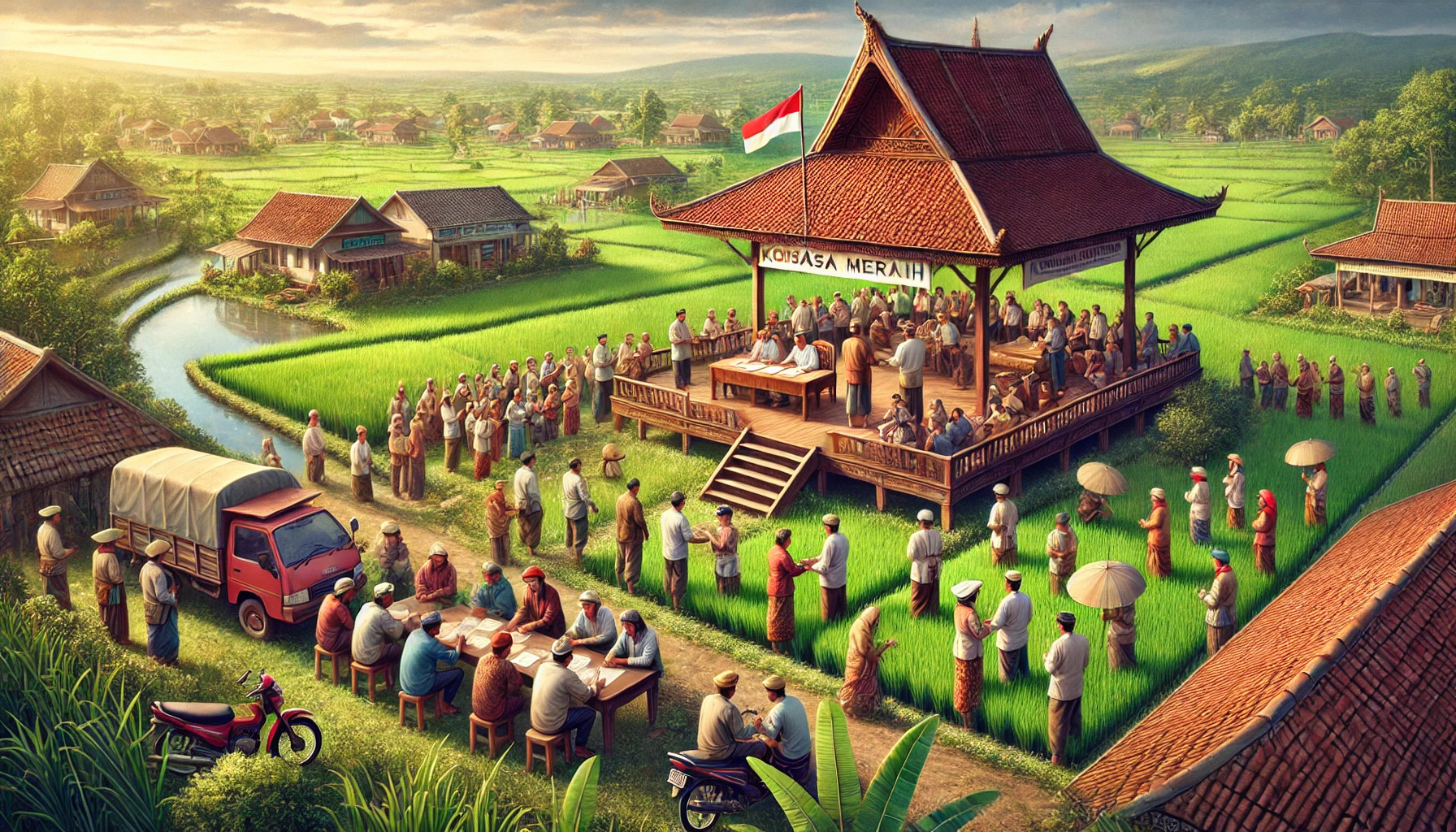 Koperasi Desa Merah Putih Pilar Baru Pertumbuhan Ekonomi Lokal