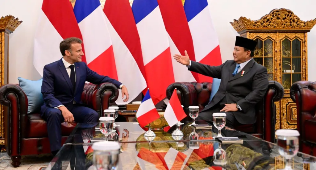 Indonesia-Prancis Jalin Kerja Sama Alutsista Saat Kunjungan Presiden Macron