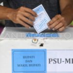 KPU Umumkan PSU di Berbagai Daerah Berlangsung Aman, Damai dan Lancar