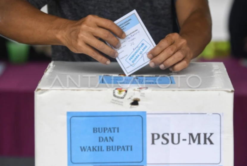 KPU Umumkan PSU di Berbagai Daerah Berlangsung Aman, Damai dan Lancar