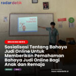 Sosialisasi Bahaya Judi Daring, Investasi Jangka Panjang dalam Menyelamatkan Generasi Muda