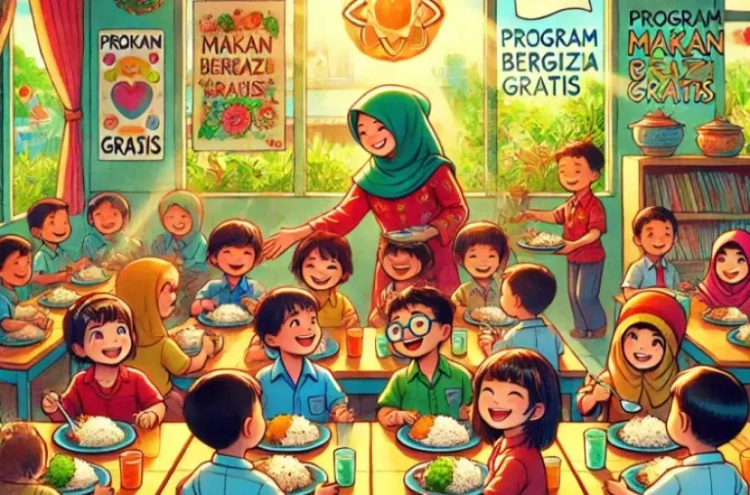 Makan Bergizi Gratis Jadi Solusi Atasi Masalah Gizi Anak Indonesia