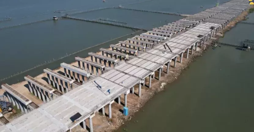 Pemerintah Integrasikan Pembangunan Tanggul Laut dengan Jalur Tol