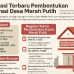 Pemerintah Buat Aturan Teknis Jalankan Koperasi Desa Merah Putih