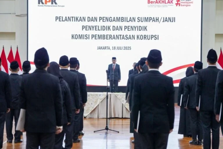 Pemerintah Perkuat Efektivitas Penindakan Korupsi