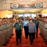 TNI Polri dan Masyarakat Solid Kawal Demokrasi Tanpa Kerusuhan