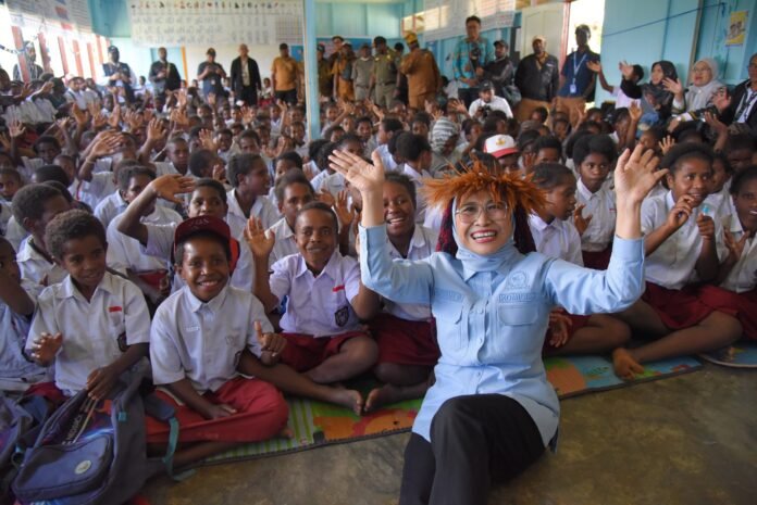 Kolaborasi Lintas Sektoral Wujudkan Pemerataan Akses Pendidikan di Papua