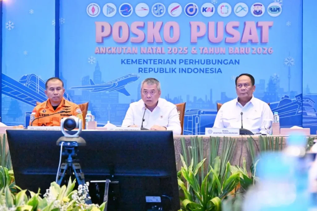Hadapi Lonjakan Arus Nataru, Pemerintah Operasikan Posko Terpadu Nasional