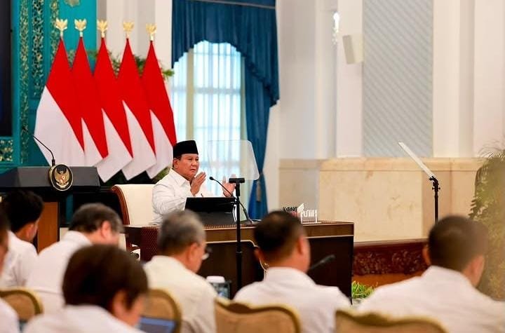 Taklimat Presiden Soroti Penguatan Infrastruktur, Pangan, dan Efisiensi BUMN