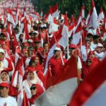 Kirab Merah Putih, Mahasiswa Teguhkan Semangat Persatuan dan Indonesia Damai