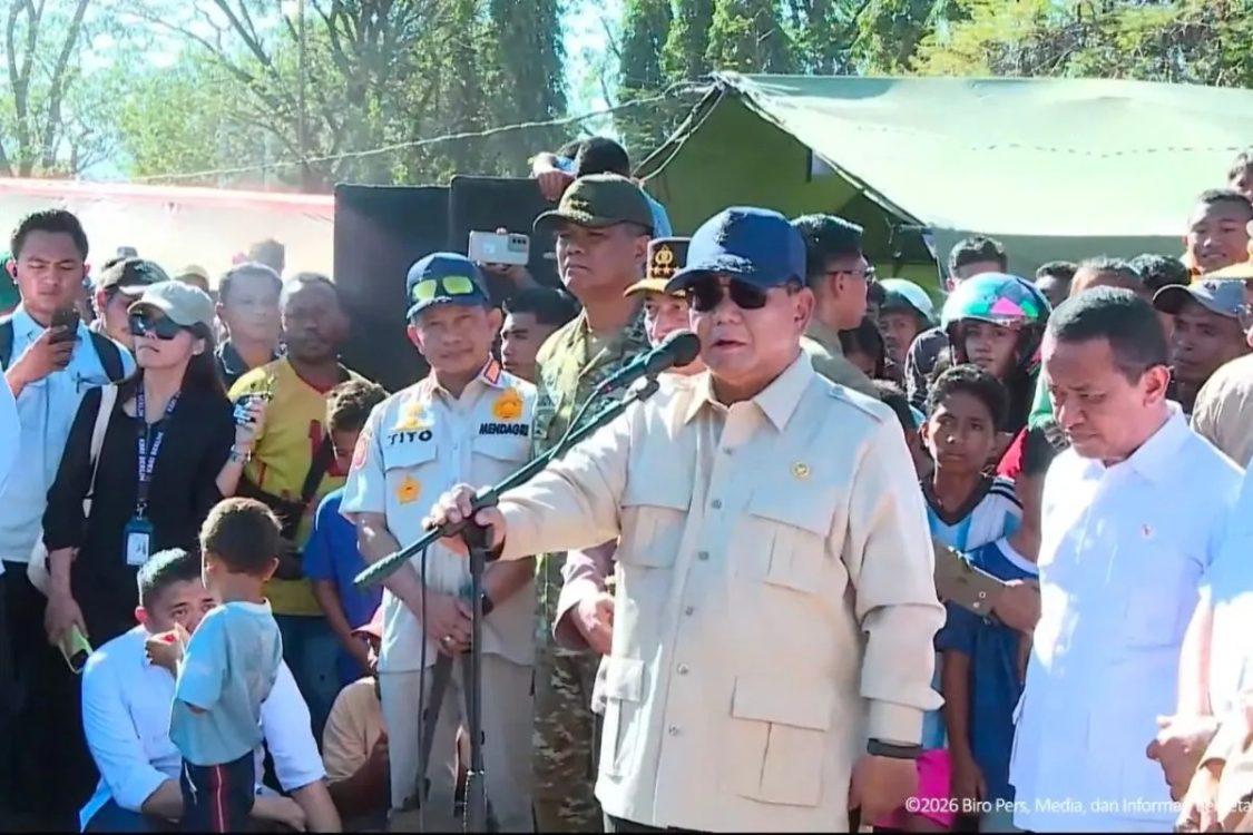 Prabowo Pastikan Pemerintah Hadir dalam Penanganan Pascagempa NTT