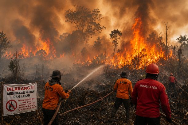 Pemerintah Perkuat Penegakan Hukum terhadap Korporasi Terkait Karhutla